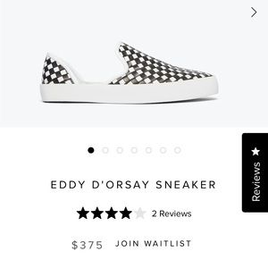 Freda Salvador Eddy D'Orsay black white sneaker